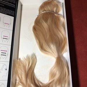 22" Real Hair Cinderella Hair Extensions Clip In Soft Wave